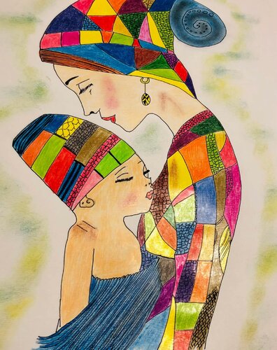 PROTEZIONE by TelveArt Telve, Drawing for Sale on Singulart
