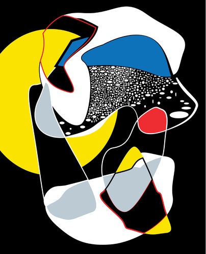 Stars in Ivalo Giclée print van Roos Boonstra, Afdruk te koop op Singulart