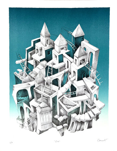 Zoe par colleen corradi brannigan, Œuvre sur papier en vente sur Singulart