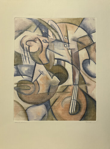 Musical Abstraction von colleen corradi brannigan, Druck kaufen auf Singulart