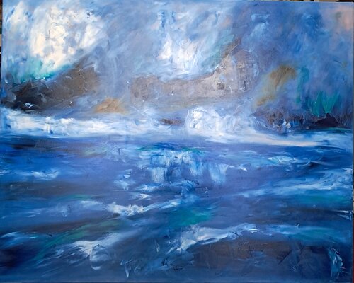 Tempesta perfetta van Luciano Mensali, Schilderij te koop op Singulart