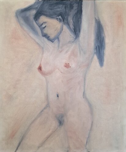 Intimitá pura van Luciano Mensali, Schilderij te koop op Singulart