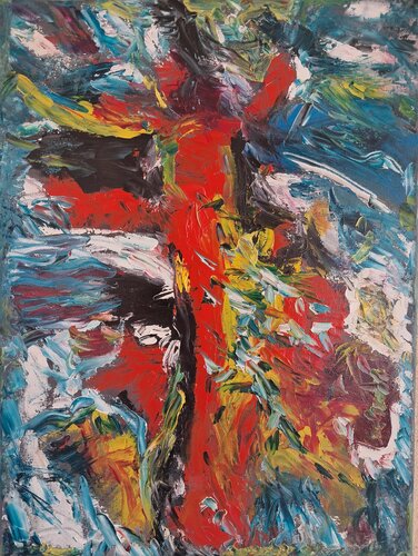 Io sono par Luciano Mensali, Peinture en vente sur Singulart