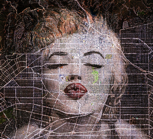 Marilyn in Hollywood van Giuseppe Di Dio, Digitaal te koop op Singulart