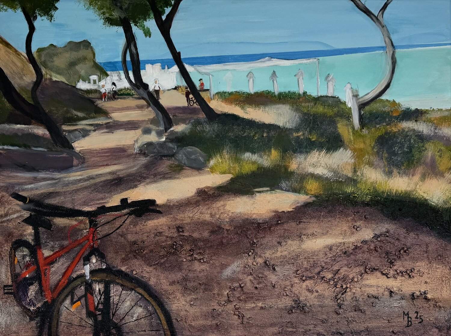 Weg am Meer Marianne Bankmann