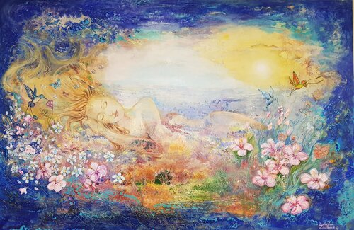 Sueño de verano by Anfisa Zinchenko, Painting for Sale on Singulart