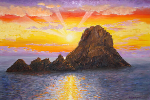 Es Vedra by Anfisa Zinchenko, Painting for Sale on Singulart