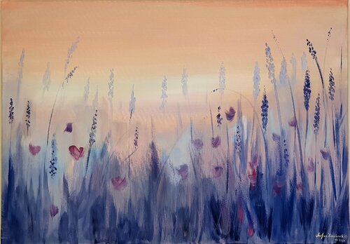 Flores silvestres by Anfisa Zinchenko, Painting for Sale on Singulart
