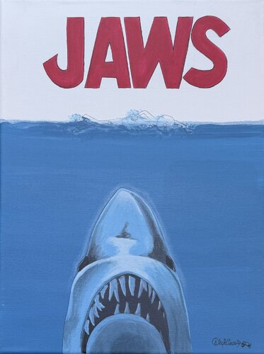 Jaws by Luis Llaca, 絵画 for Sale on Singulart