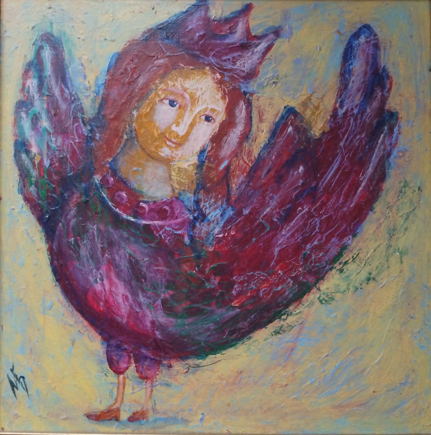 Femme oiseau Maria Baliassova