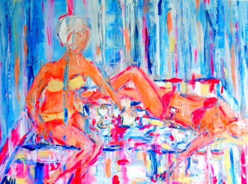 Girlsday di Nele Hartmann, Pittura in vendita su Singulart