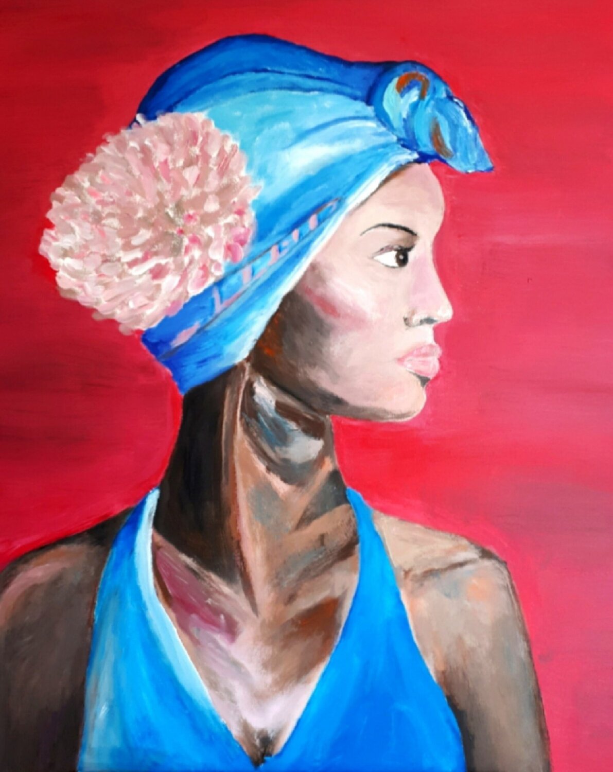 Lady in red Nele Hartmann