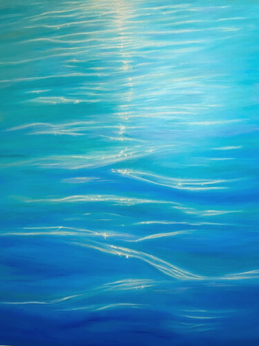 Ocean Bliss 7 by Camille Schectman, 회화 for Sale on Singulart