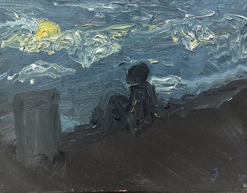 Under one’s own light van Juan Jose Ruiz Rodríguez, Schilderij te koop op Singulart