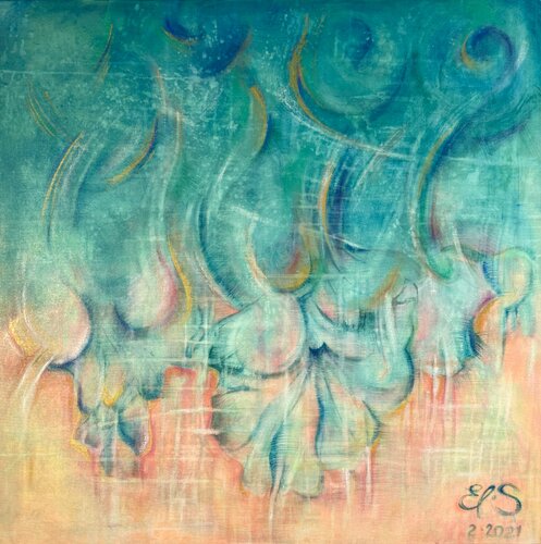 WELLEN di Elen Svedona, Pittura in vendita su Singulart