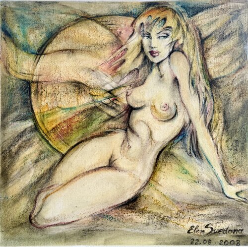 AKT - innere Kraft di Elen Svedona, Pittura in vendita su Singulart