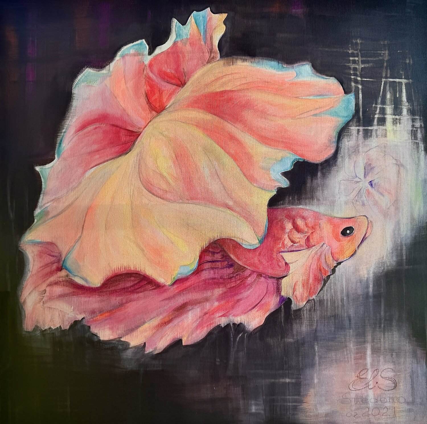 WUNDER Elen Svedona Original painting for sale