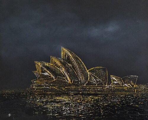 Opera, Sidney by Chris Royce, Painting for Sale on Singulart