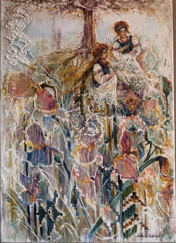 Fili della memoria by Liudmyla Horbachyk, Painting for Sale on Singulart