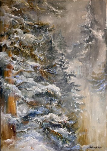 Soffio di freschezza by Liudmyla Horbachyk, Painting for Sale on Singulart