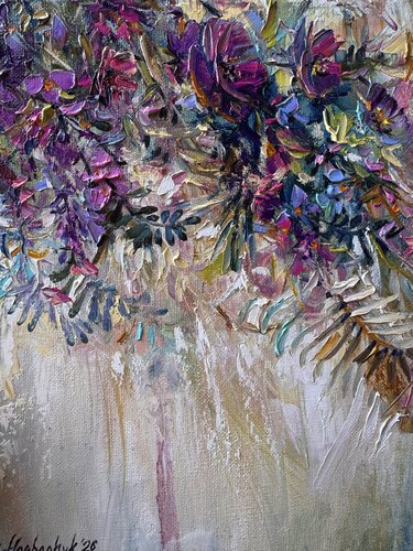 Eco dei Petali de Liudmyla Horbachyk, Pintura a la venta en Singulart