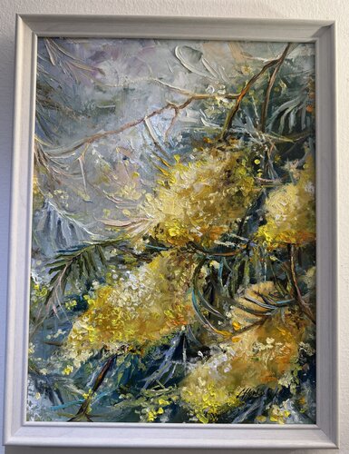 Oro della fioritura by Liudmyla Horbachyk, Painting for Sale on Singulart