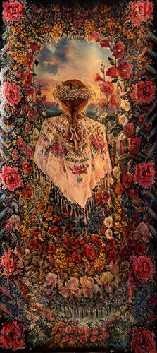 Tra due mondi par Liudmyla Horbachyk, Peinture en vente sur Singulart