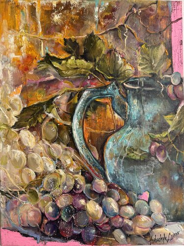 Regali dell'estate by Liudmyla Horbachyk, Painting for Sale on Singulart