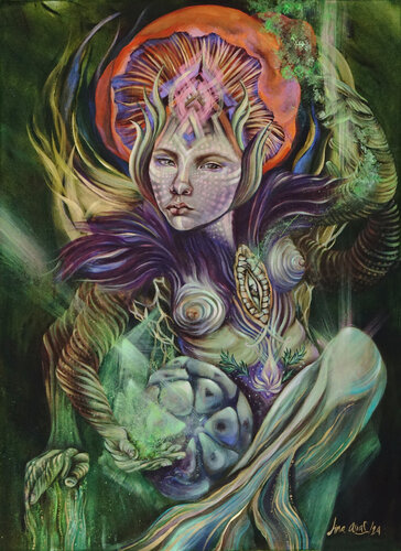 TIERRA van Lina Arias, Schilderij te koop op Singulart