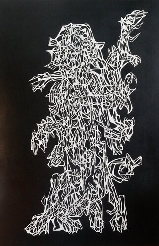 Master Of The Senses by Uomo Nero, 회화 for Sale on Singulart