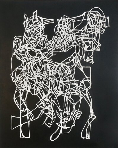 Shadows Of Liberation by Uomo Nero, 油畫 for Sale on Singulart