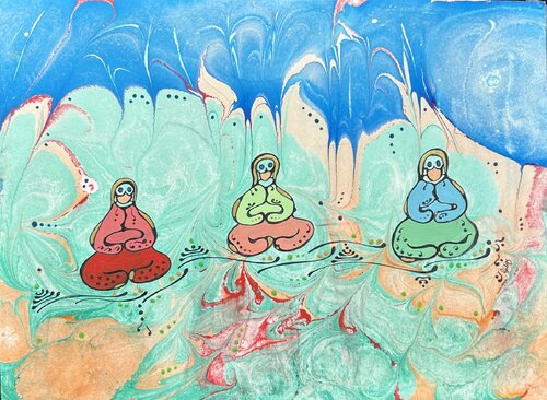 Silence van Guliz Elliott, Schilderij te koop op Singulart