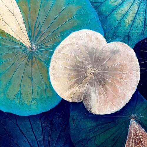 LOTUS BLEU 60 van claire lassonnery, Afdruk te koop op Singulart