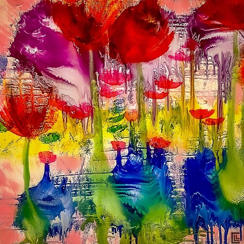 COQUELICOTS 60 von claire lassonnery, Druck kaufen auf Singulart