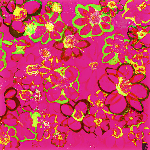 PINK 80 von claire lassonnery, Druck kaufen auf Singulart