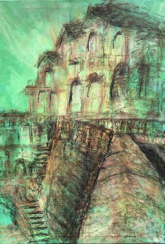 NIRGENDWO di Andrea Holl, Pittura in vendita su Singulart