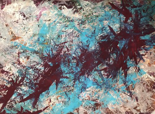 ROTER SCHNEE di Andrea Holl, Pittura in vendita su Singulart