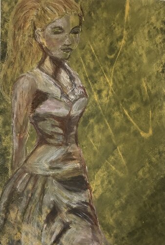 Der erste Tanz by Andrea Holl, Painting for Sale on Singulart