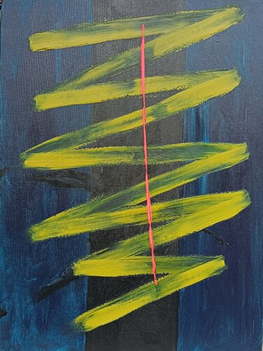 Tension par Emanuele Piccinelli, Peinture en vente sur Singulart
