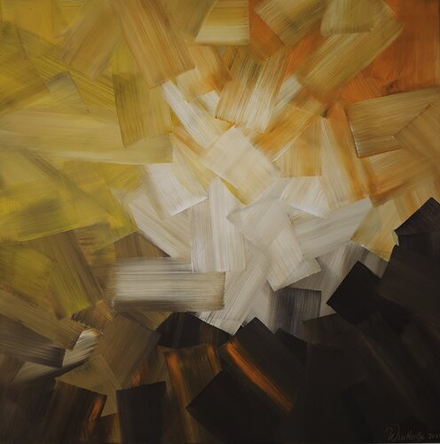 Farbentanz 1 van Nicole Wintterle, Schilderij te koop op Singulart