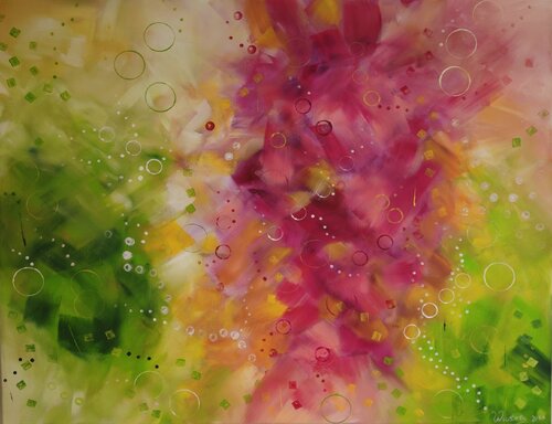 Frühlingsgeflüster van Nicole Wintterle, Schilderij te koop op Singulart