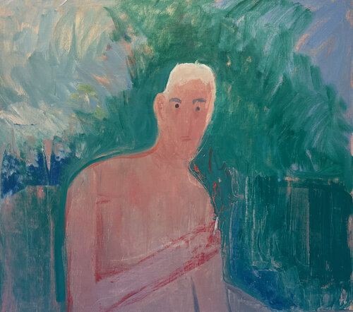 Dad on a Lake by Laura Taylor, 회화 for Sale on Singulart