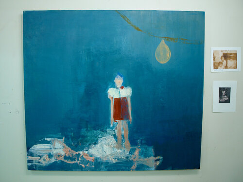 Blue Birthday by Laura Taylor, 회화 for Sale on Singulart