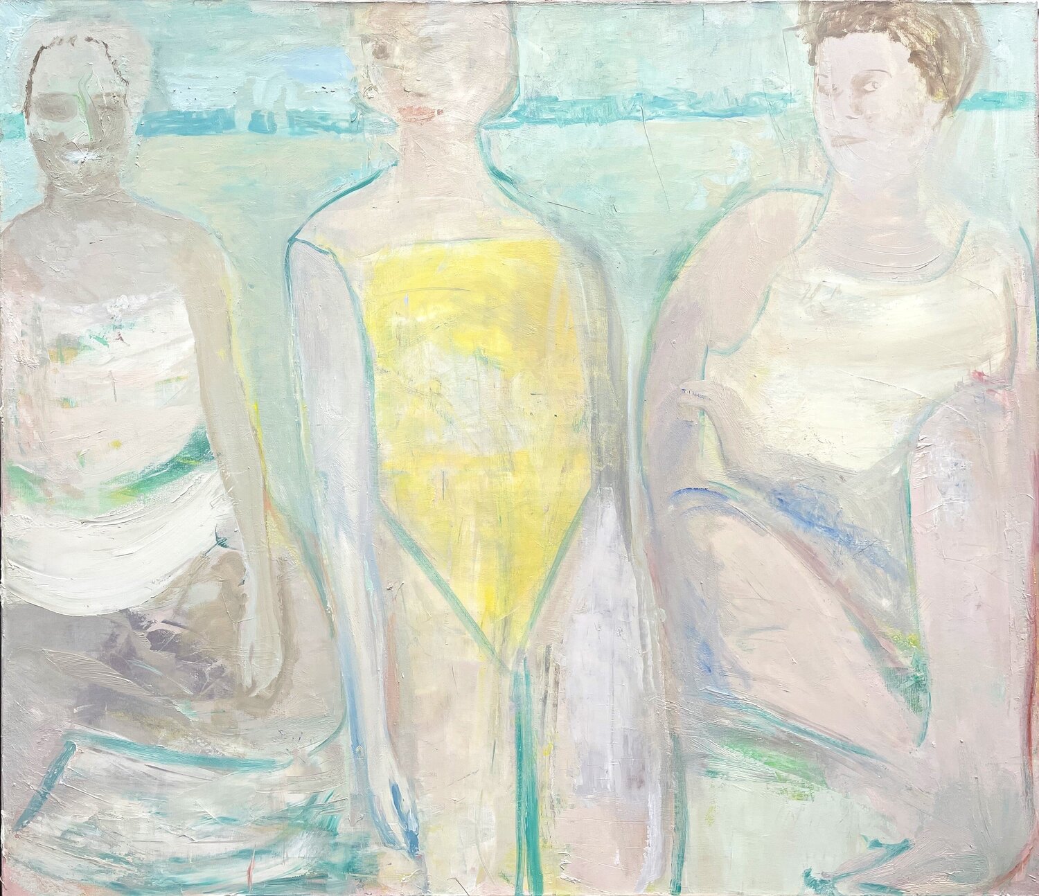 Beach Ladies Laura Taylor Original painting for sale