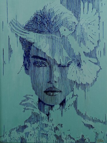 Stillness That Flies di Bitazola-artist Zolfaghari, Pittura in vendita su Singulart