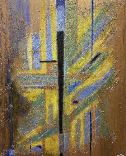 Croix blessée van Marie Eve Kia, Schilderij te koop op Singulart