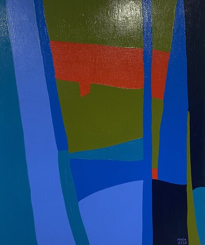 Certitude van Marie Eve Kia, Schilderij te koop op Singulart