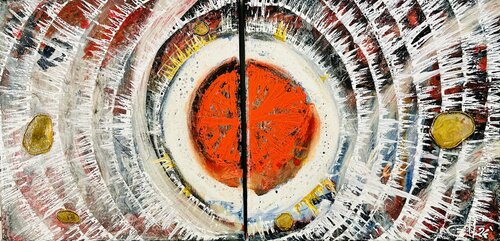 Cosmic Shift di Simone Berrer-Haydvogl, Pittura in vendita su Singulart