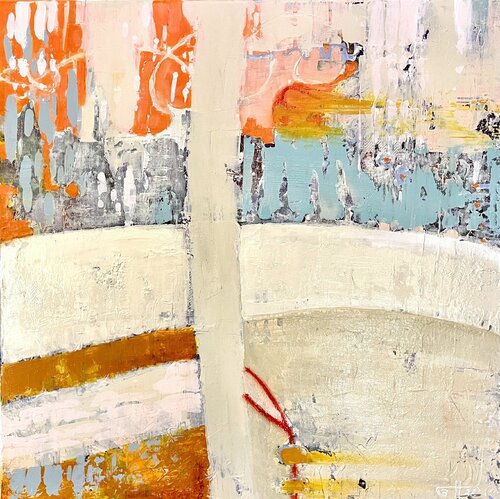 Aquarian Axis di Simone Berrer-Haydvogl, Pittura in vendita su Singulart