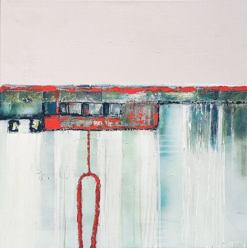 Vibrational Thread di Simone Berrer-Haydvogl, Pittura in vendita su Singulart